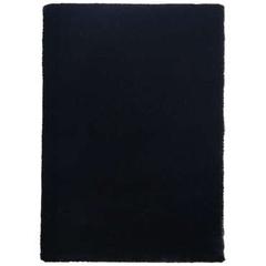 Carpette 60x115 cm rabbit coloris noir pas cher
