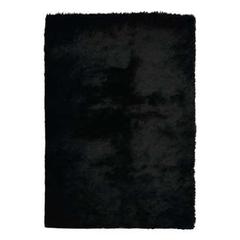 Tapis 120x170 cm mila coloris noir pas cher